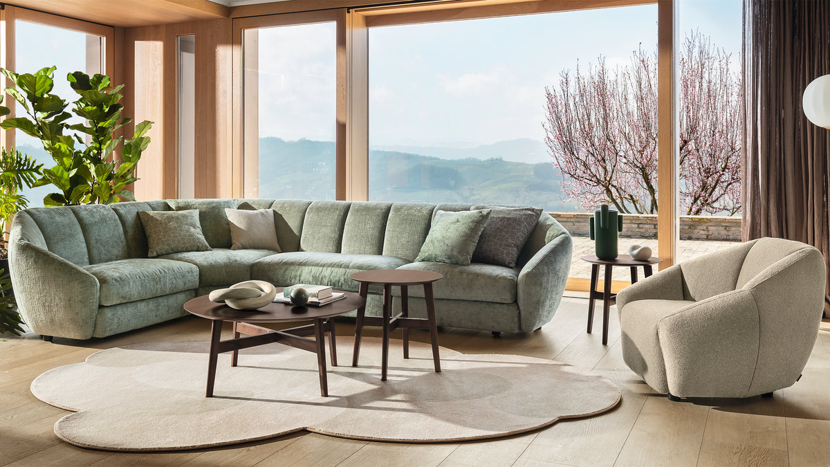 Calligaris Curved rug - official product photography